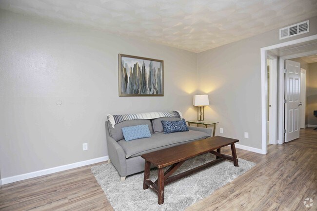 1BR,1BA - 540SF - SALA DE ESTAR - Hart House Apartments