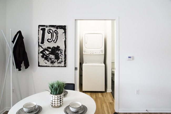 Washer and Dryer Included - 8 Street Apartments