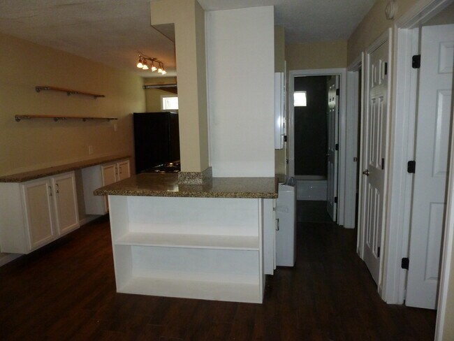 Hallway with W/D - 4408 aspen st