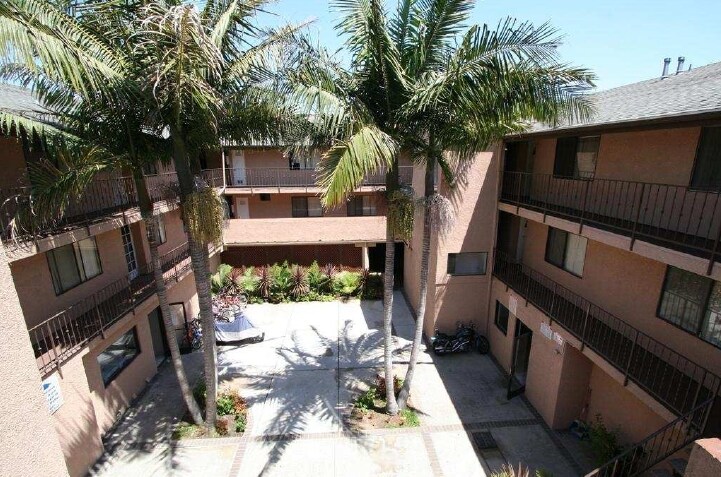 Courtyard - The Med Apartments