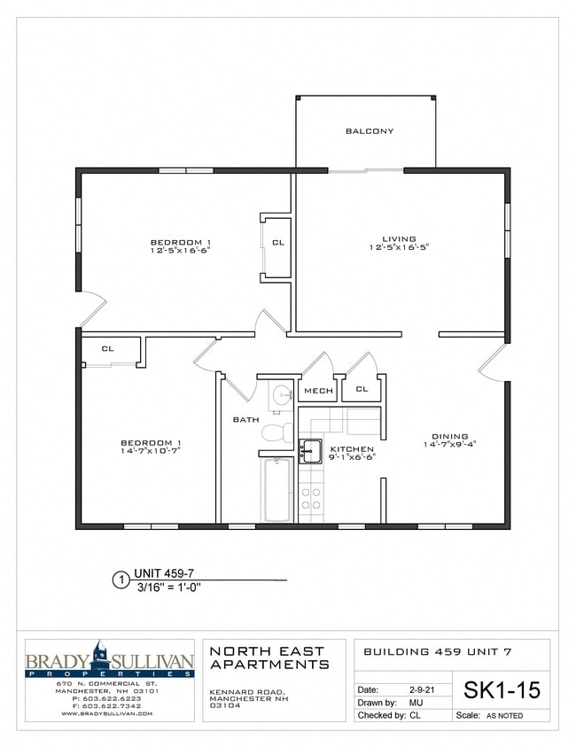 Interior Photo - North East Apartment Community