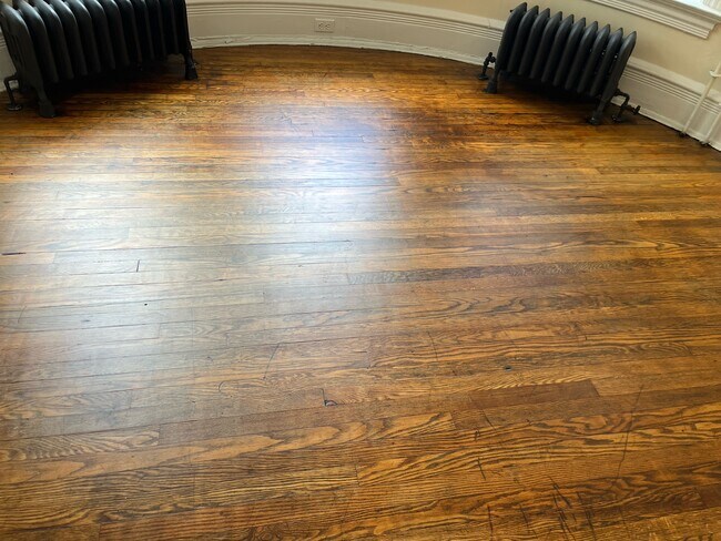 Refinished hardwood floors - 629 W 4th St