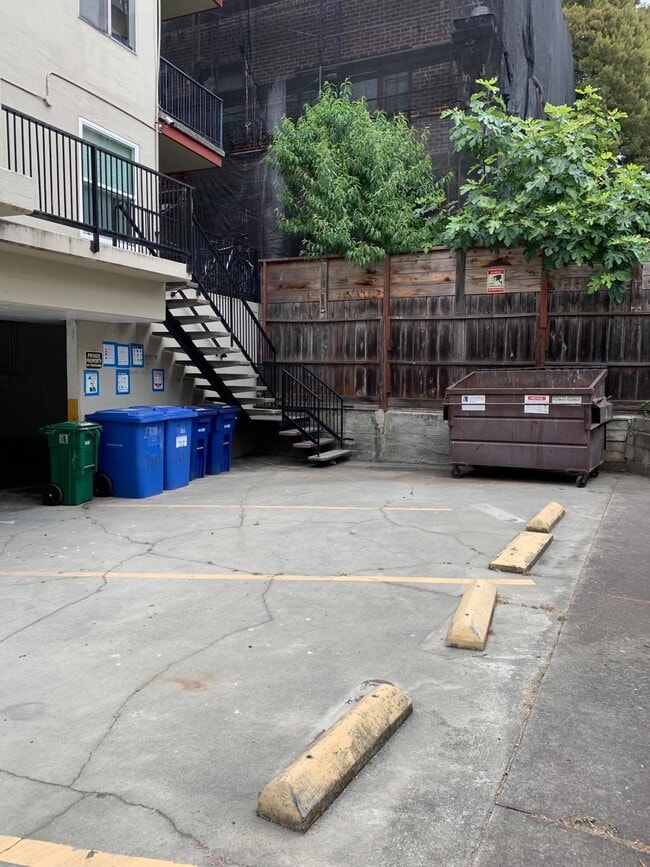 Recycling + Garbage - 2640 Dwight Way