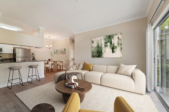 Amplia sala de estar con cocina renovada - Annapolis Bay