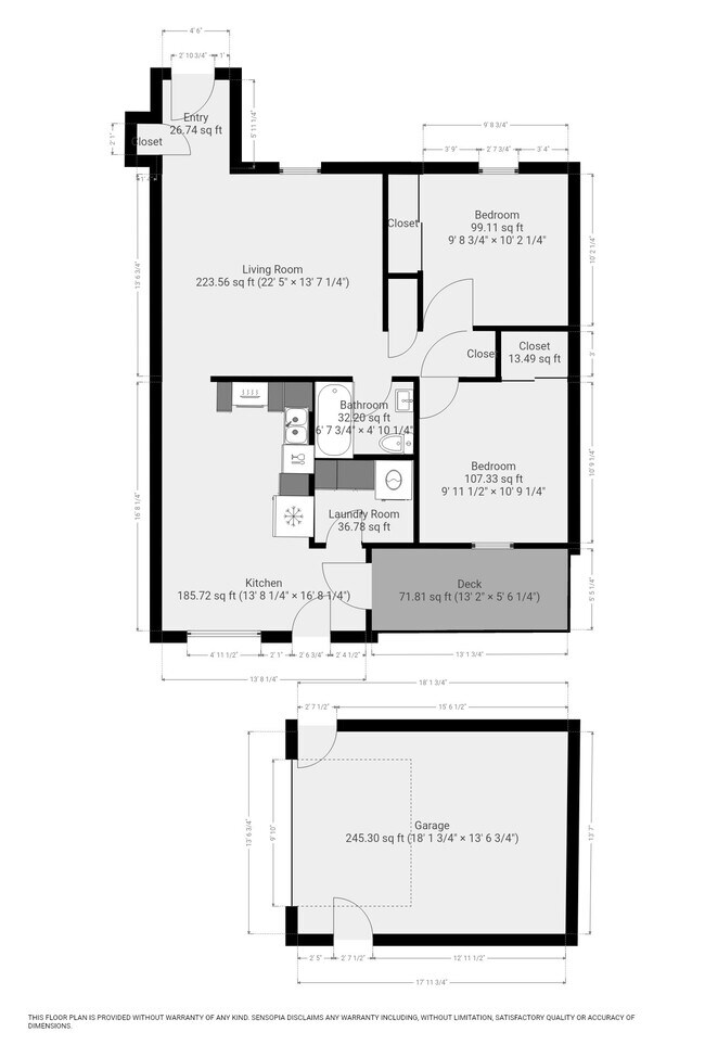 Plano de planta - 501 E Cherry St