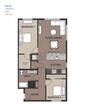 2 Bedroom Plan 2C