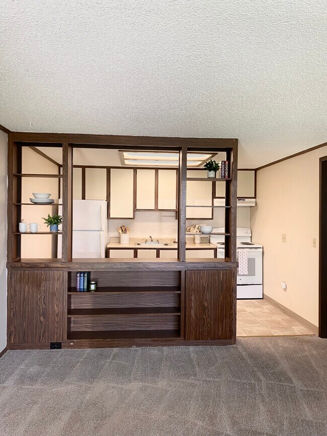 Sala de estar - Briarcliff Apartments
