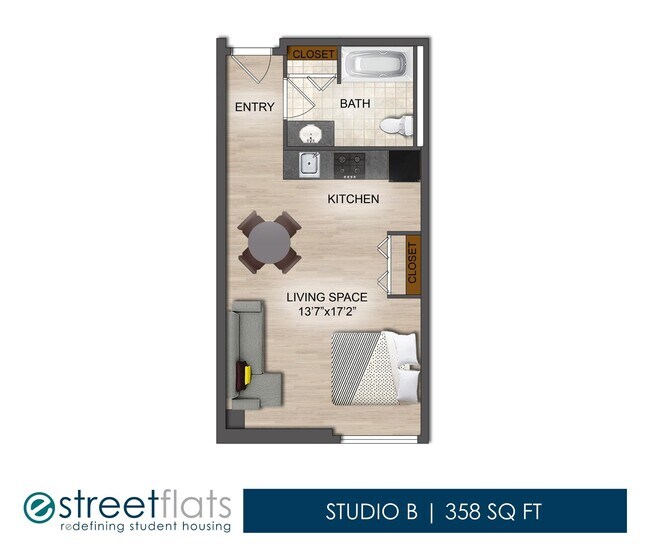 Foto del edificio - E Street Flats - Student Housing