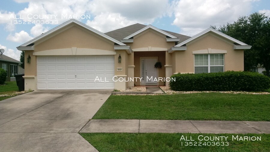 3/2 Gated Community House for Rent in Ocala, FL