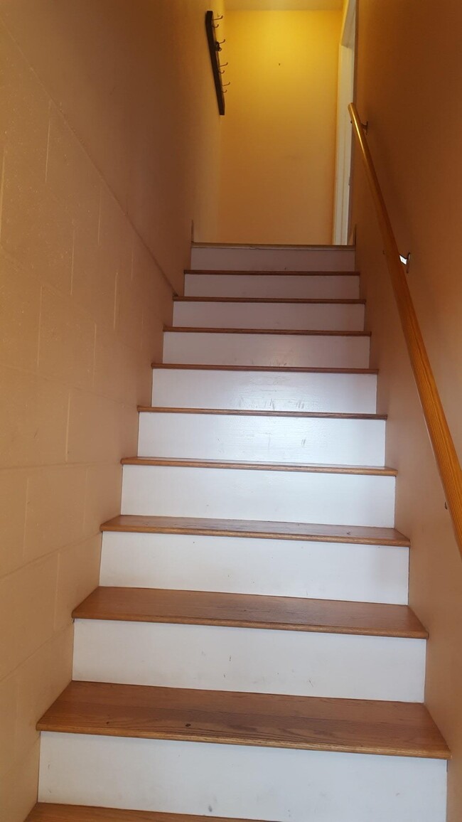 Stair case to first floor - 1237 Pawtucket Blvd