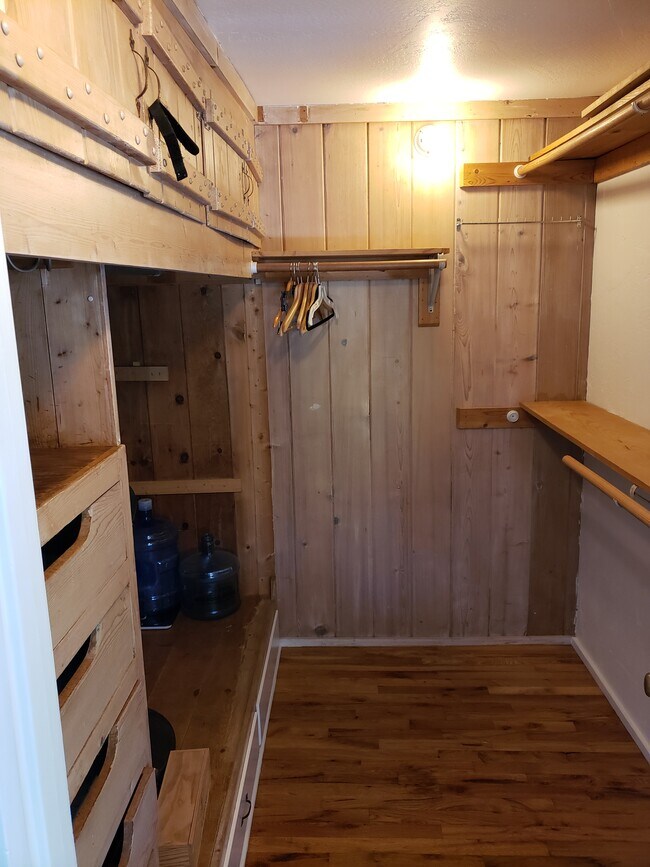 Master closet #1 - 605 Hymettus Ave