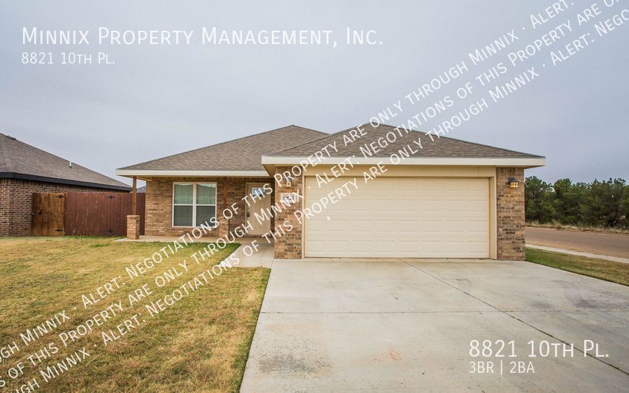 8621 10th Pl. House Rental in Lubbock, TX