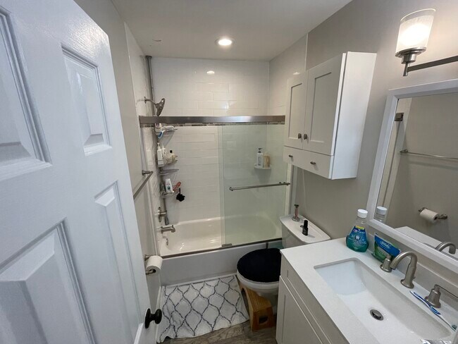 Bathroom with Vanity Lights and Fan - 7 Rockford Rd