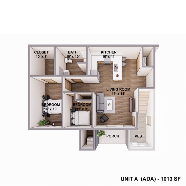 Building Photo - Brand NEW Caroline Apartments - 106 - Move...