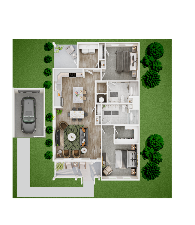 Interior Photo - The Lodges at Fort Mill