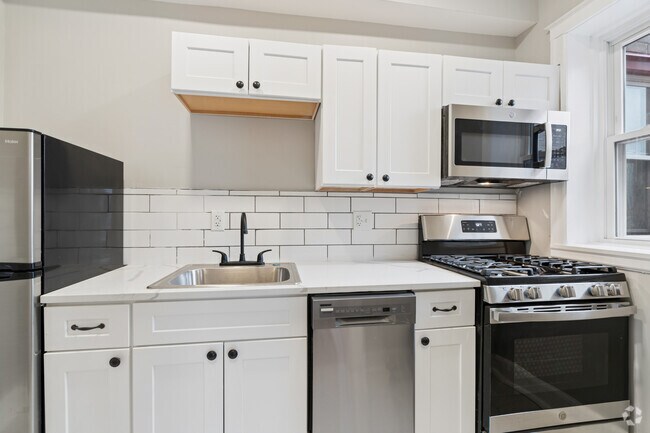 Estudio 1BA - 450 pies cuadrados - Cocina - Millwood Apartments