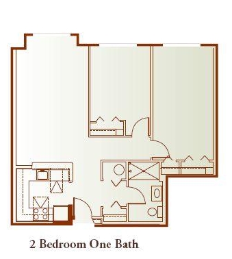 2BR/1BA - Park View at Ashland Terrace