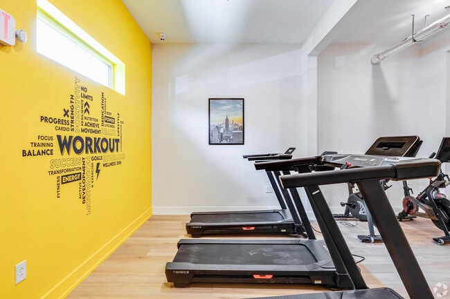 Cardio gym open all day, every day - Copper Flats Apartments