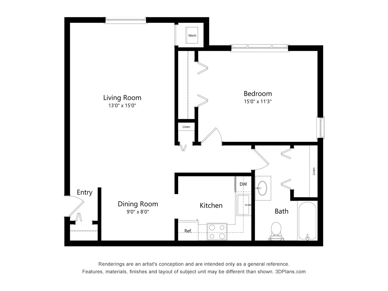 Cross Creek Apartments – photo 3