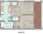 1 Bed - 1 Bath