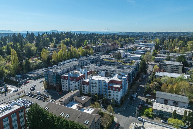 Aerial Photo - Promenade at the Park Apartment Homes