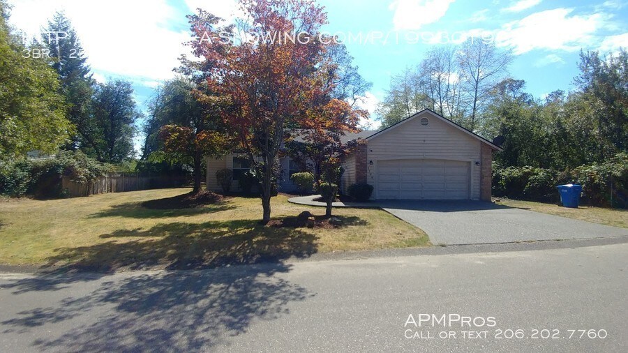 NOW AVAILABLE / 3 bedroom 2 bathroom House for Rent in Gig Harbor, WA