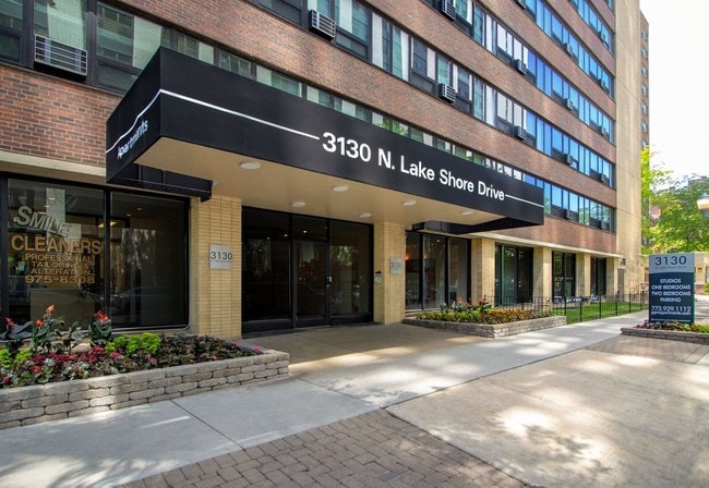 Building Entrance - 3130 N. Lake Shore Drive