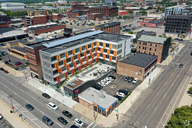 Aerial Photo - 150 N. Third Street Apartments