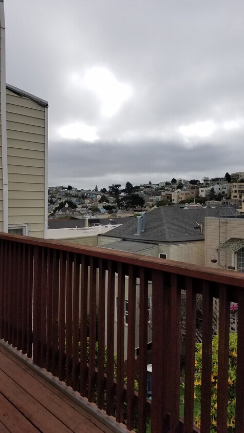 view from back deck - 3055 Market St