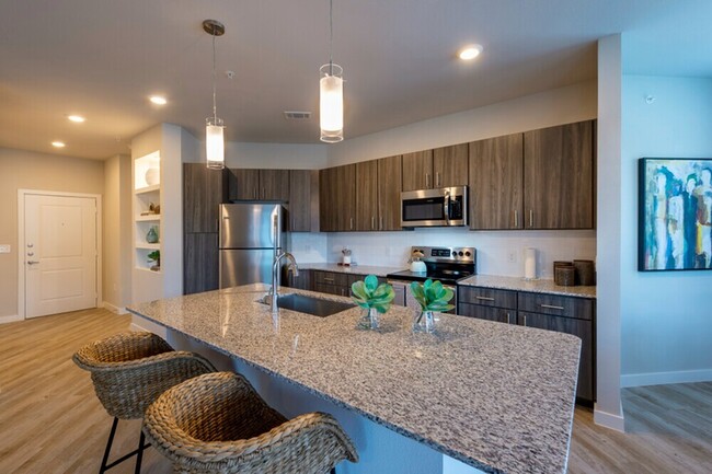 Spacious Kitchen with Kitchen Islands - The Henry at Lake Houston