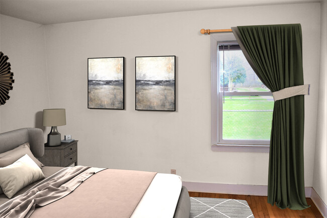 La Plaza - Handsome Bedroom - LaPlaza Apartments and R.O.C. Apartments