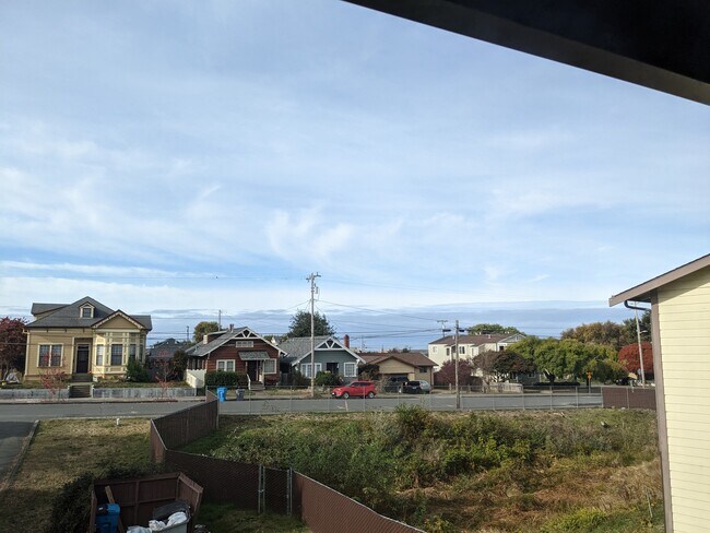 View from living room and bedroom - 2021 C St