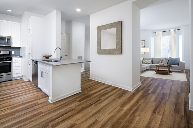 Kitchen and living area - Avalon at Lexington Hills