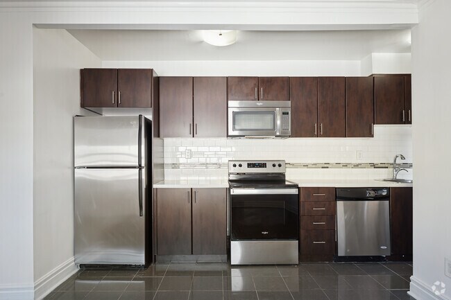 1 chambre, 1 salle de bain - 491 pi² - Cuisine - 1660 Bathurst Street