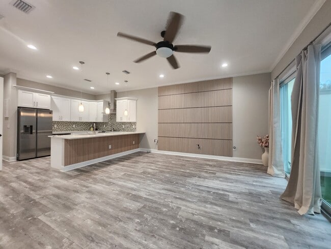 Living and Kitchen - 4114 N Nebraska Ave Townhome