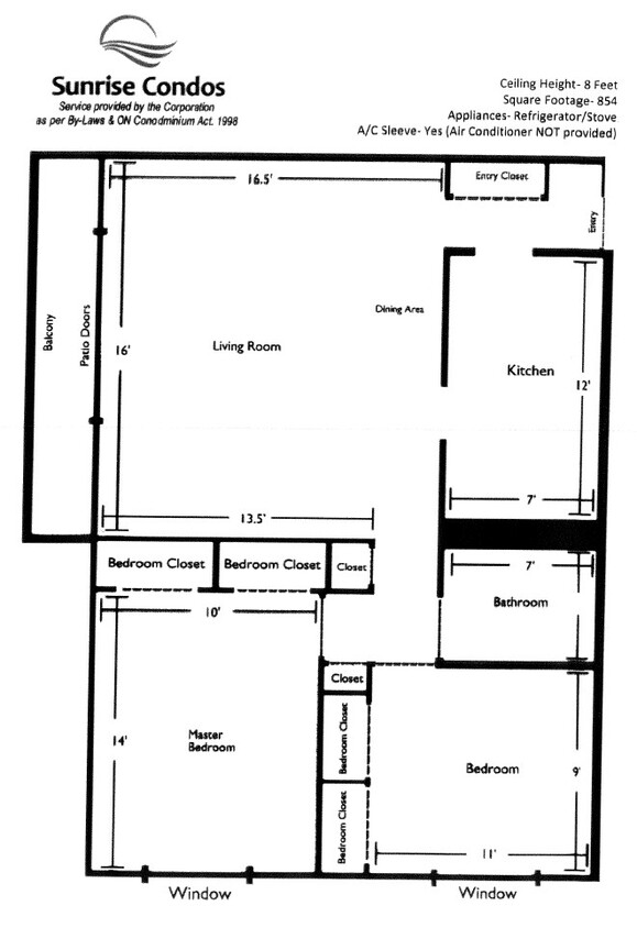 Floorplan - Mornington Apartments