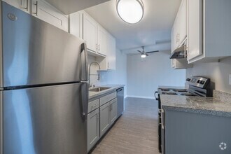 3BR, 2BA - 1,112 SF - Kitchen - The Mews at Dixon Farm