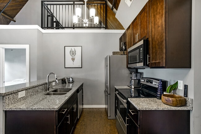Unit 209 Kitchen - Sanctuary Lofts