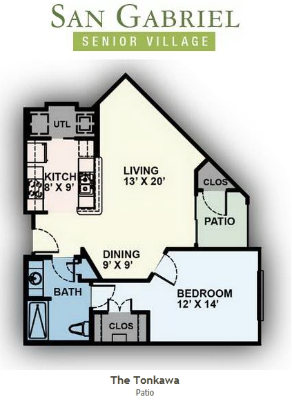 The Tonkawa - San Gabriel Senior Village Apartments