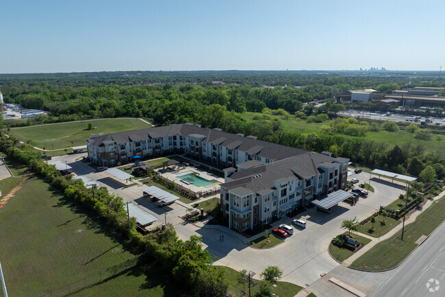 Aerial Photo - Provision at Patriot Place Apartments