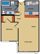 Ellipse 1 Bedroom + Nook + Walk-In Closet