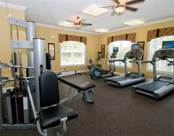 Fitness Center - Booker Creek Apartments