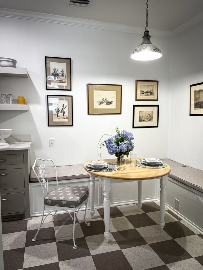 Kitchen nook and working table - 1133 S Grand St