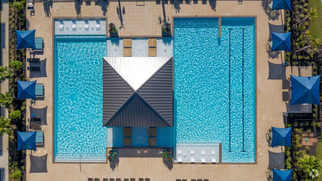 Pool - Aerial - Inkwell Greenhouse