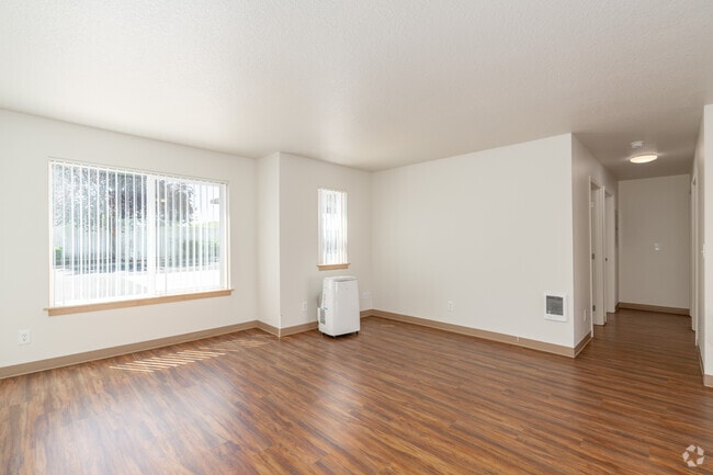 2BR, 1.5BA - 960SF - Living Room - Cornelius Village Apartments