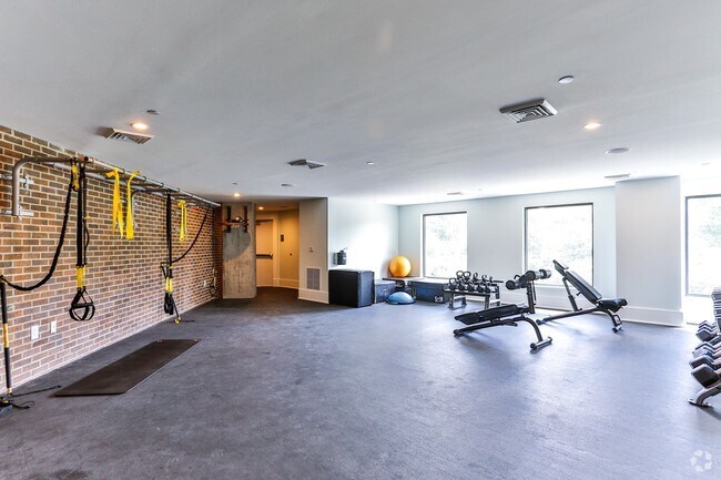 Sala de crossfit - The Berkeley at Dilworth