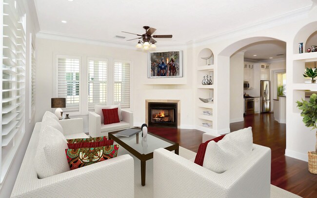 Staged Living rm - 1657 9th St