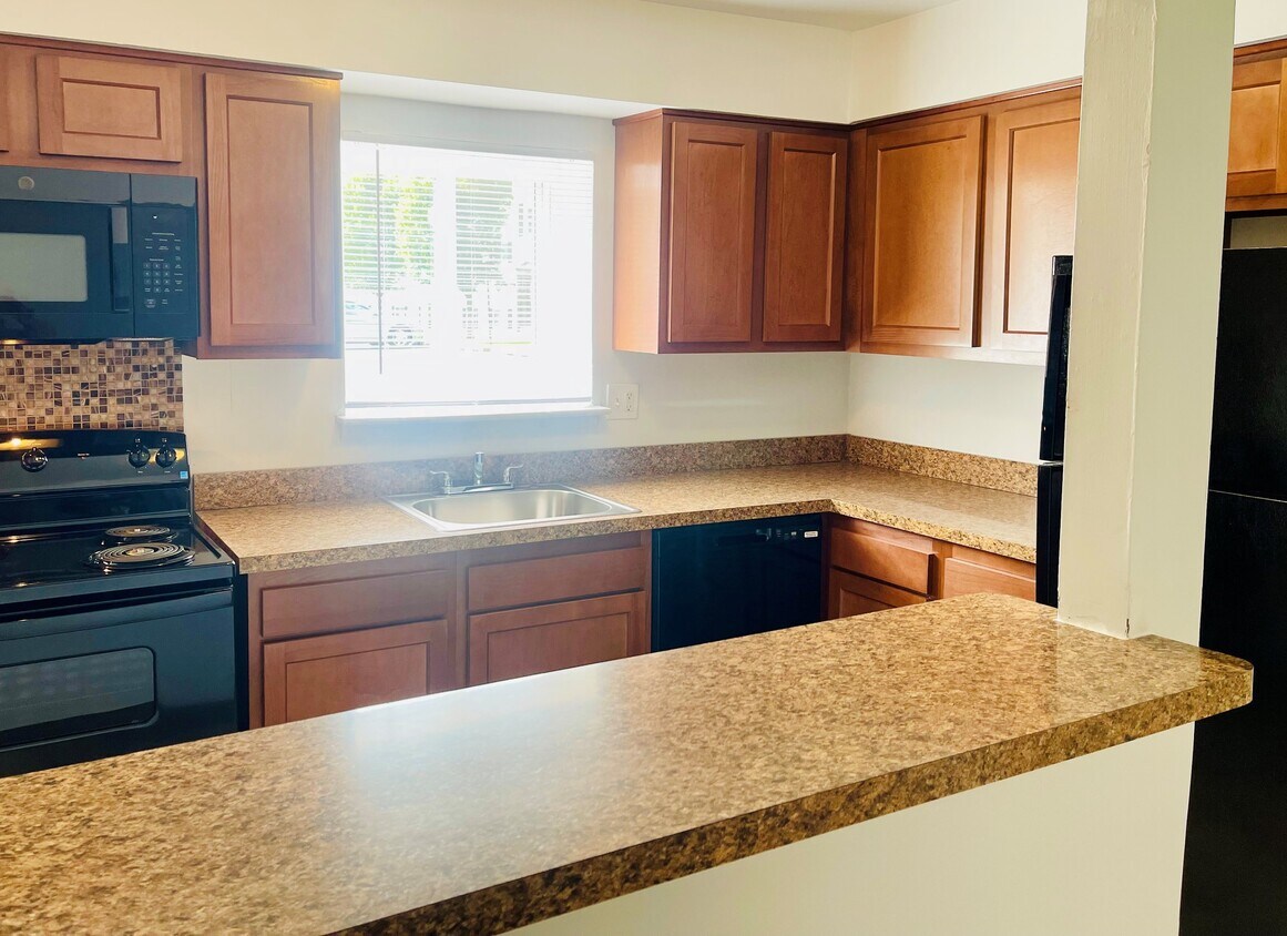 Cocinas amplias y luminosas - Haverford Apartments