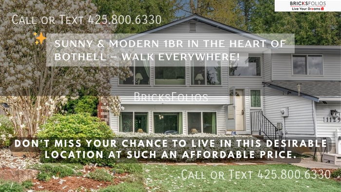 Foto principal - Sunny & Modern 1BR in the Heart of Bothell – Walk Everywhere!
