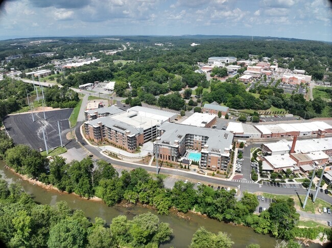 3D Exterior - District on the Etowah Apartments